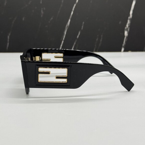 NEW FENDI FE40109I 01A SUNGLASSES BLACK WOMEN EYEWEAR main image 4